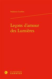 Leçons d'amour des Lumières