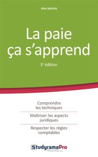 La paie, ça s'apprend