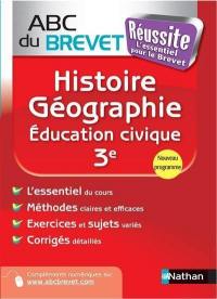 Histoire, géographie, éducation civique, 3e