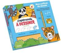 Mon coffret de dessin : j'apprends à dessiner les animaux