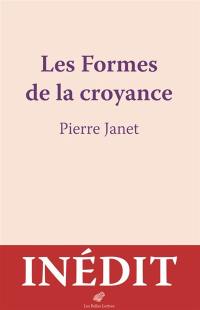Les formes de la croyance