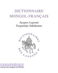 Dictionnaire mongol-français