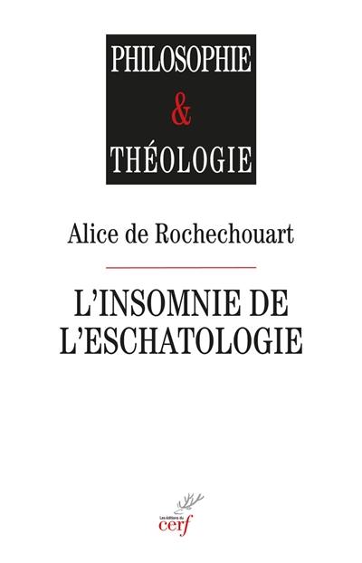 L'insomnie de l'eschatologie