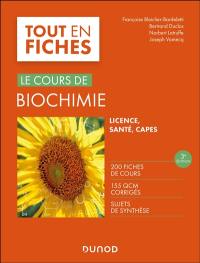 Le cours de biochimie : licence, Pass, Capes