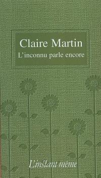 L'Inconnu parle encore L'Inconnu parle encore