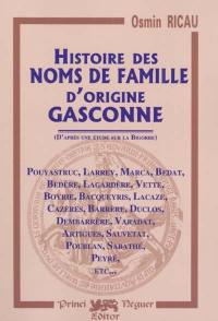 Histoire des noms de famille d'origine gascogne (l'exemple de la Bigorre)