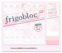 Frigobloc Mensuel 2027 Tendance déco Rose : Calendrier organiseur familial (de janv. à déc. 2027)