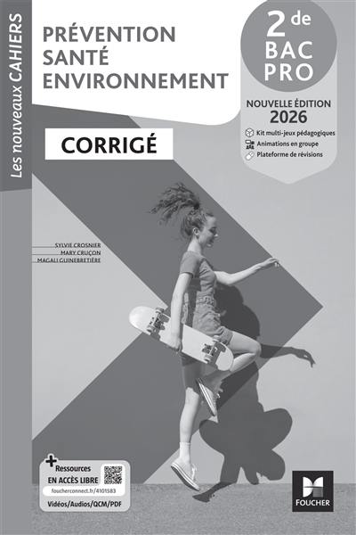 Prévention, santé, environnement 2de bac pro : corrigé