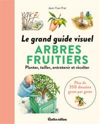 Le grand guide visuel des arbres fruitiers : planter, tailler, entretenir et récolter : plus de 350 dessins geste par geste