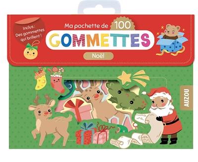 Noël : ma pochette de 100 gommettes