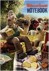 Wallace and Gromit Stencil Notebook