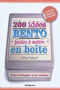 200 idées bento faciles à mettre en boîte