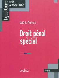 Droit pénal spécial