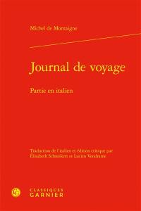 Journal de voyage : partie en italien