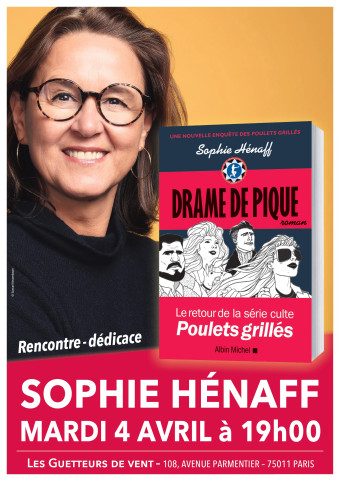 Soirée de lancement et rencontre avec Sophie Hénaff pour la sortie de  Drame de Pique - Nos rendez-vous 