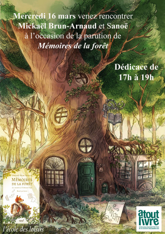 Lu et approuvé : Mémoires de la forêt de Mickaël Brun-Arnaud, illustré  par Sanoe 